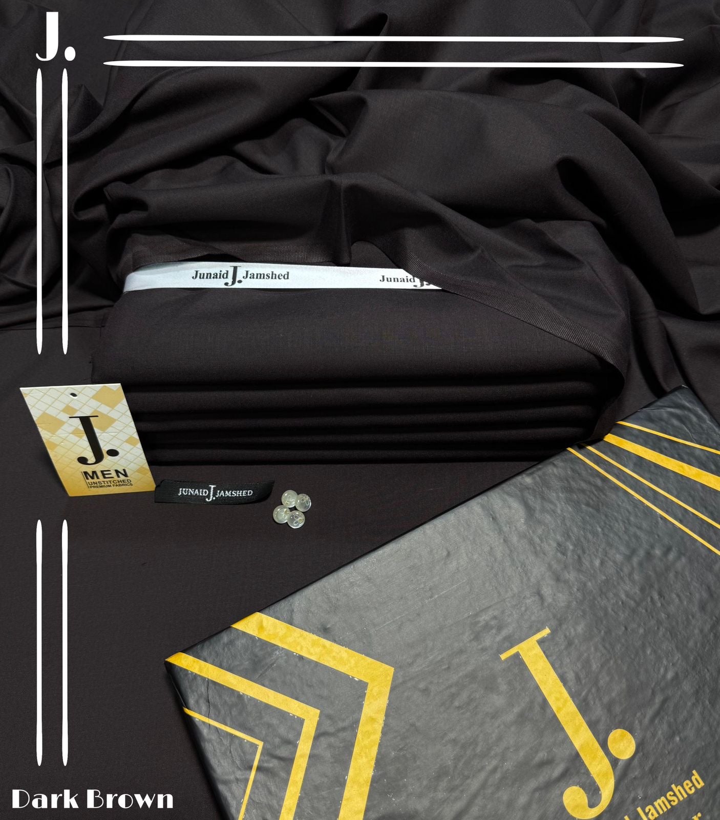 J. Woolen wash&wear (deep Brown)