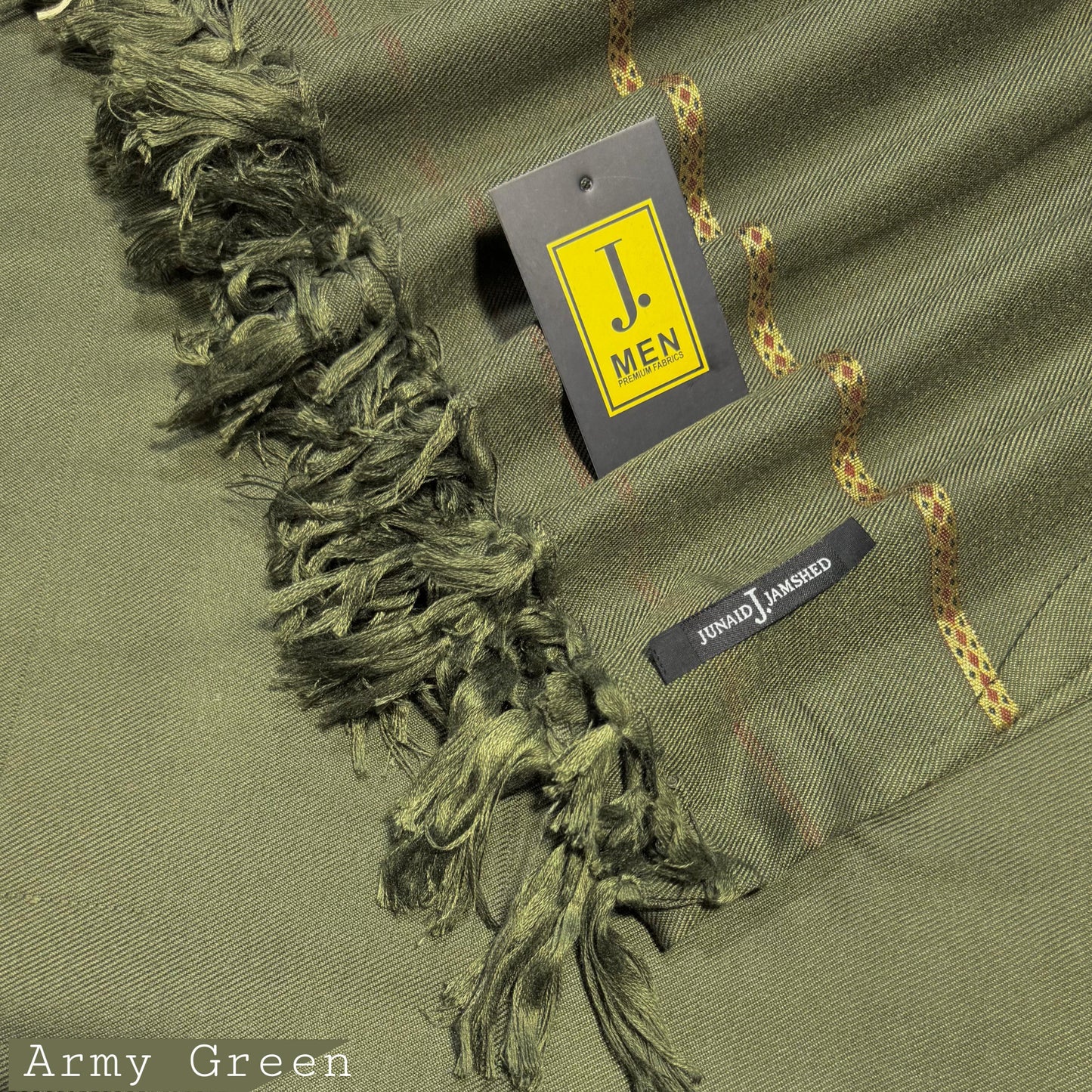 J. Men's Shawl Army Green (99)