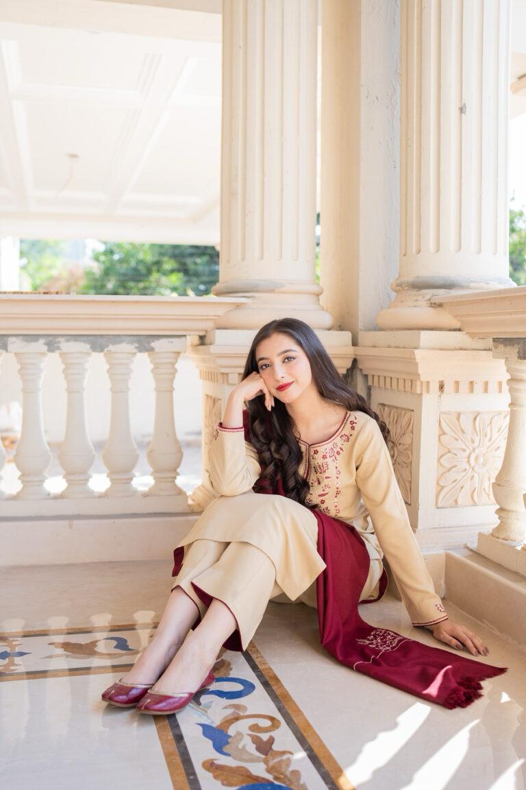 DHANAK EMROIDERED 3PC (E118)