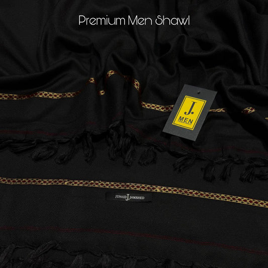 J. Men's Shawl Black (109)