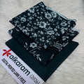 ALKARAM Allover Printed 3PC (P124)