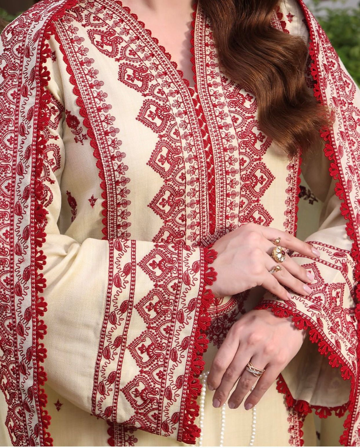 ANEELA’s UNSTITCH LAWN EMBROIDERED 3PC (E266)