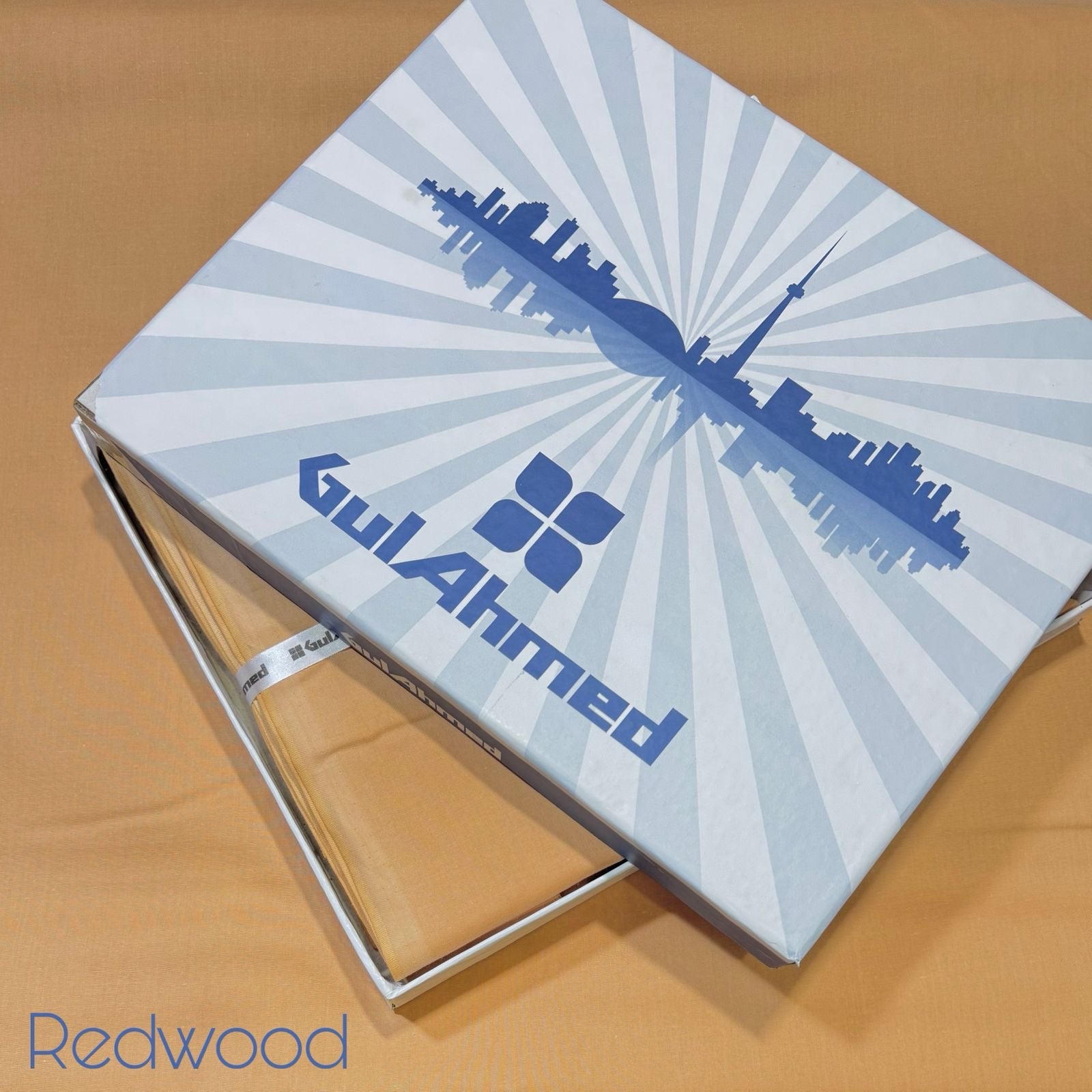 Gul Ahmed soft Cotton (Redwood)