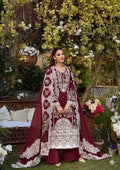 ELAF | UNSTITCH LAWN EMBROIDERED 3PC | HA338