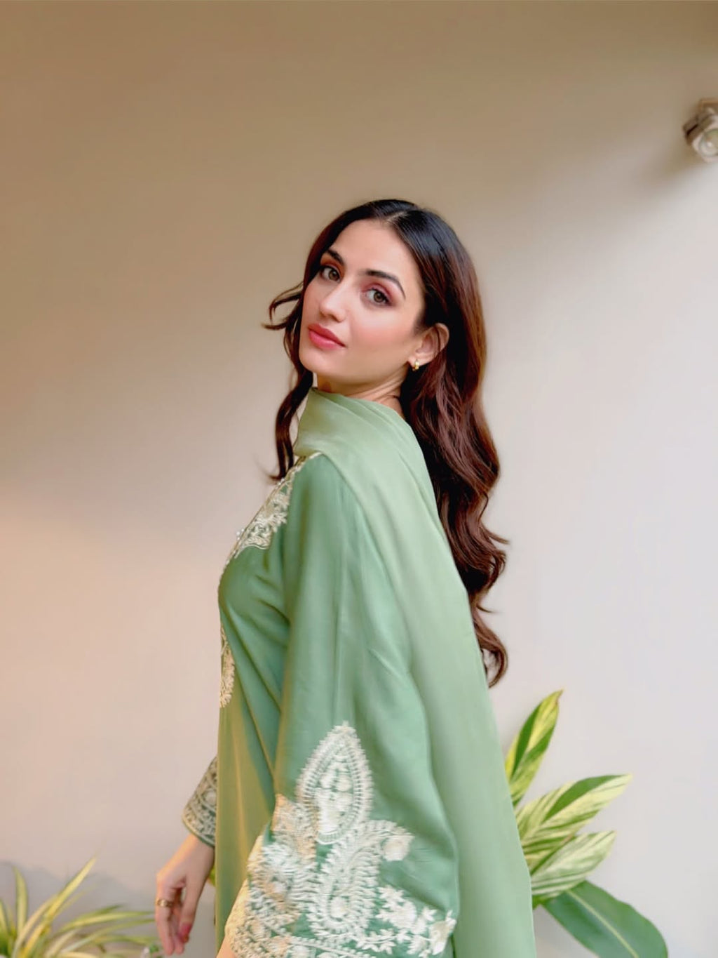 ADAN LIBAS UNSTITCH LAWN EMBROIDERED 3PC (E215)