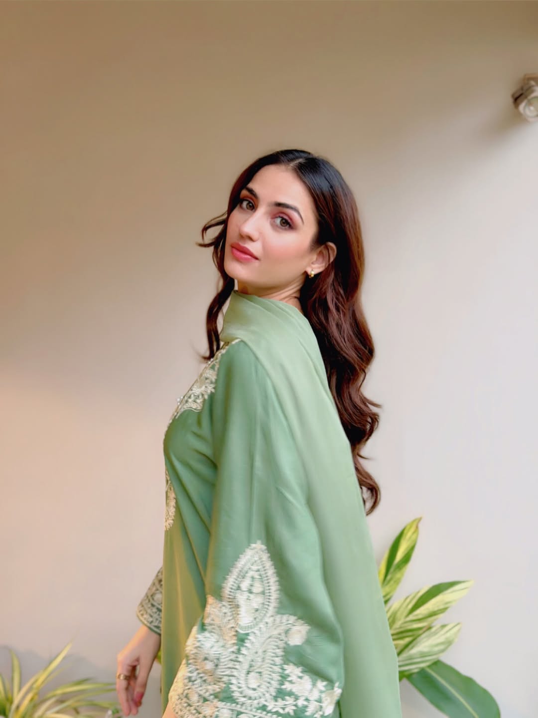 ADAN LIBAS UNSTITCH LAWN EMBROIDERED 3PC (E215)