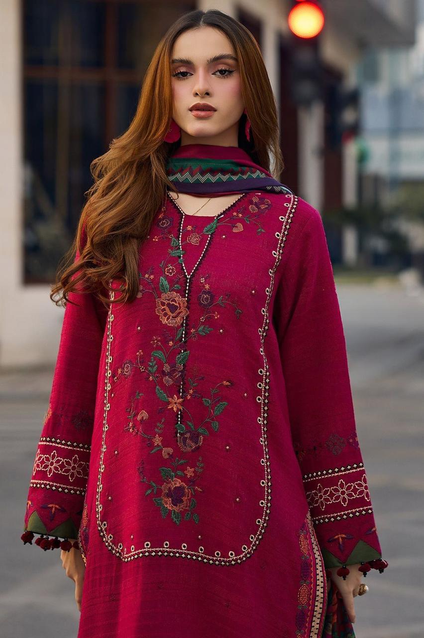 CHARIZMA UNSTITCH LAWN EMBROIDERED 3PC (E219)