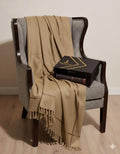 J. Men's Shawl With Box Camel (121)