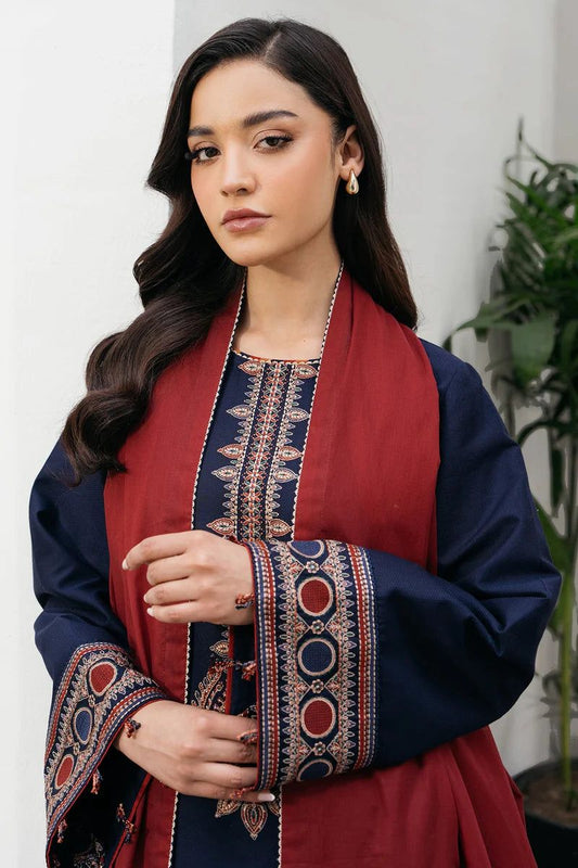 JAZMIN DHANAK EMROIDERED 3PC (E130)