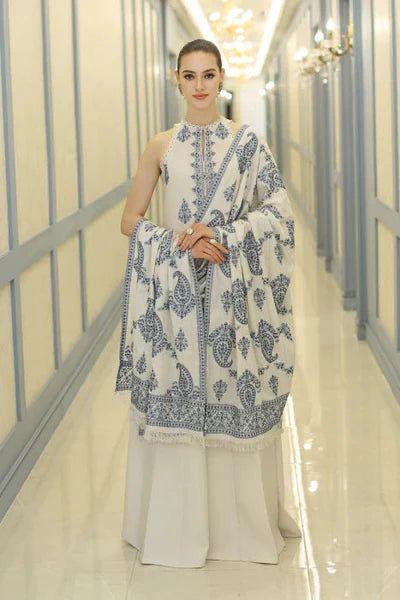 SAPPHIRE DHANAK EMROIDERED 3PC (E136)