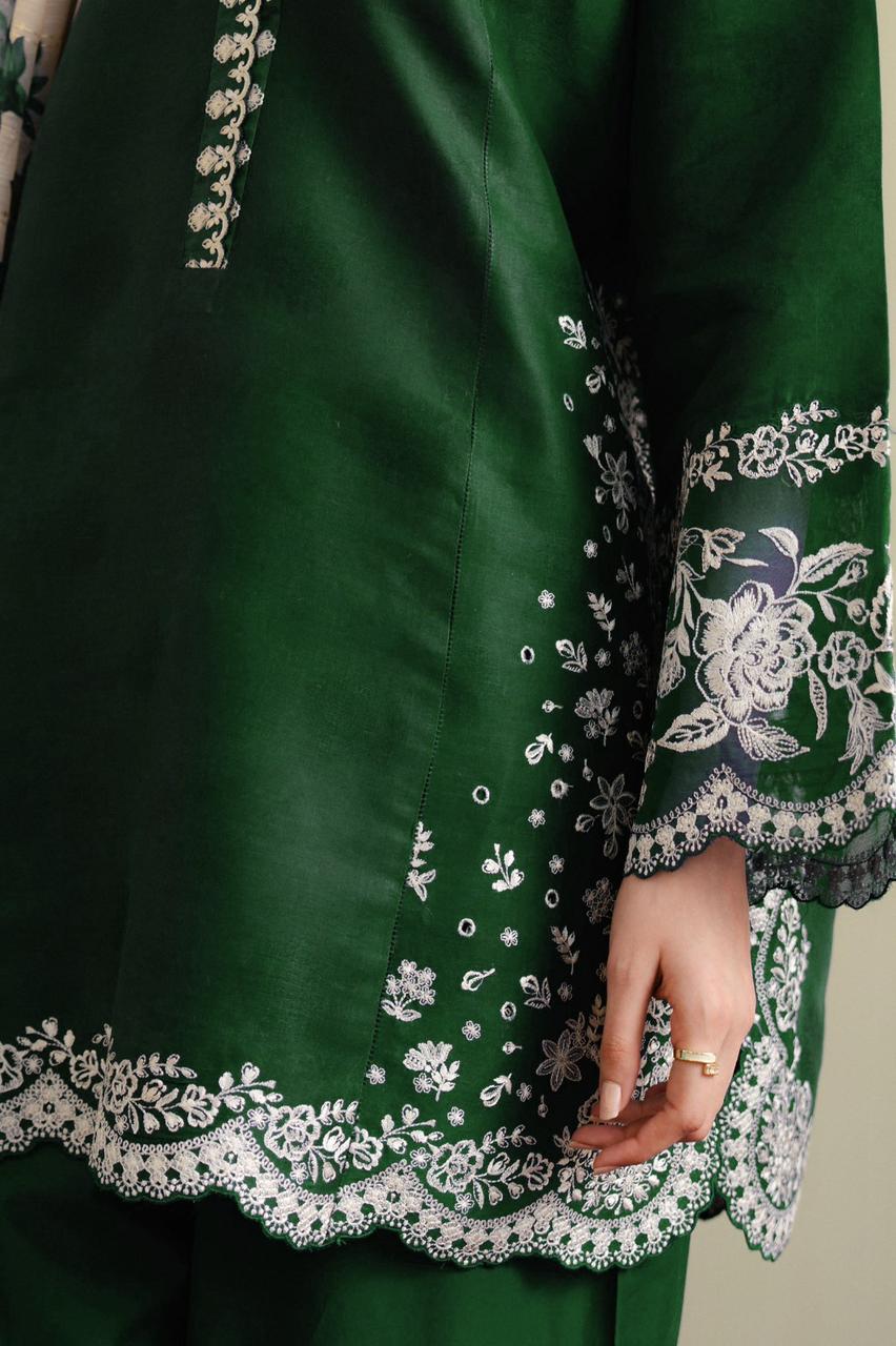 ZARA SHAHJAHAN LAWN EMBROIDERED 3PC (E140)