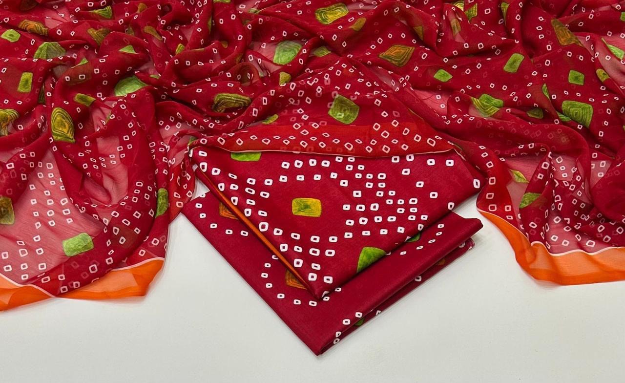 CUNARI Allover Printed 3PC (P115)