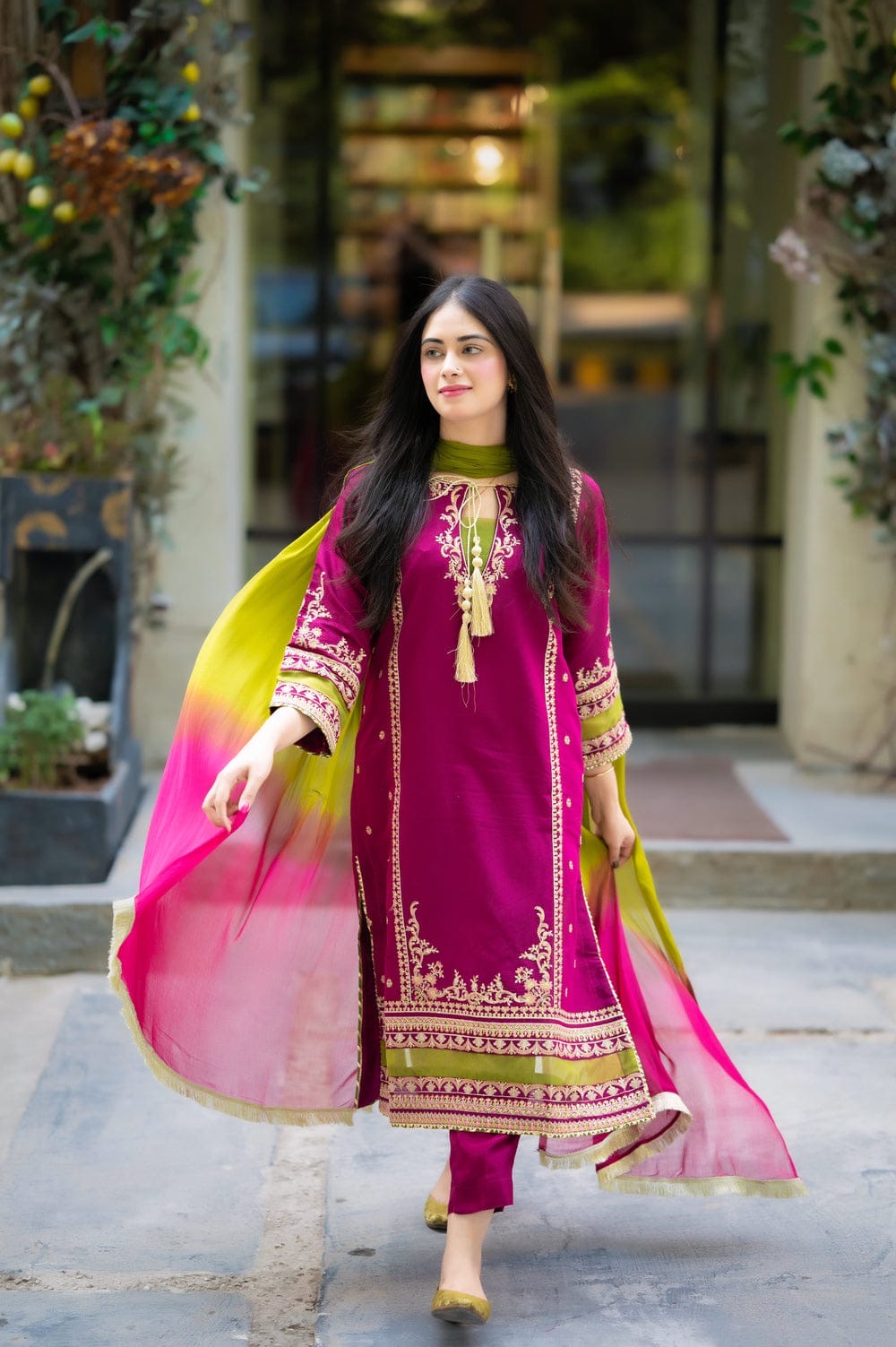 OMAL BY KOMAL UNSTITCH LAWN EMBROIDERED 3PC (E263)