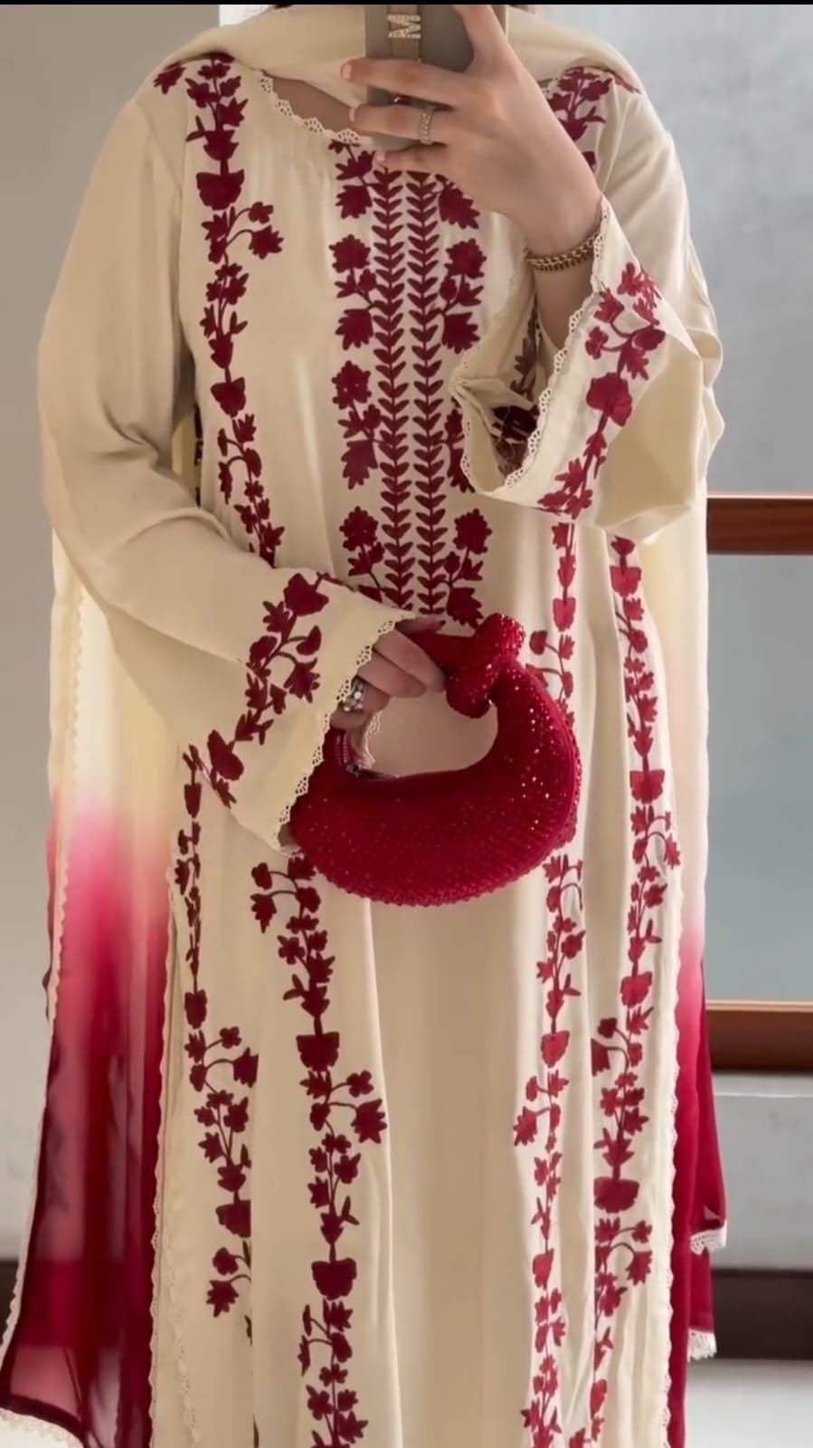 ALIZEH UNSTITCH LAWN EMBROIDERED 3PC (E210)