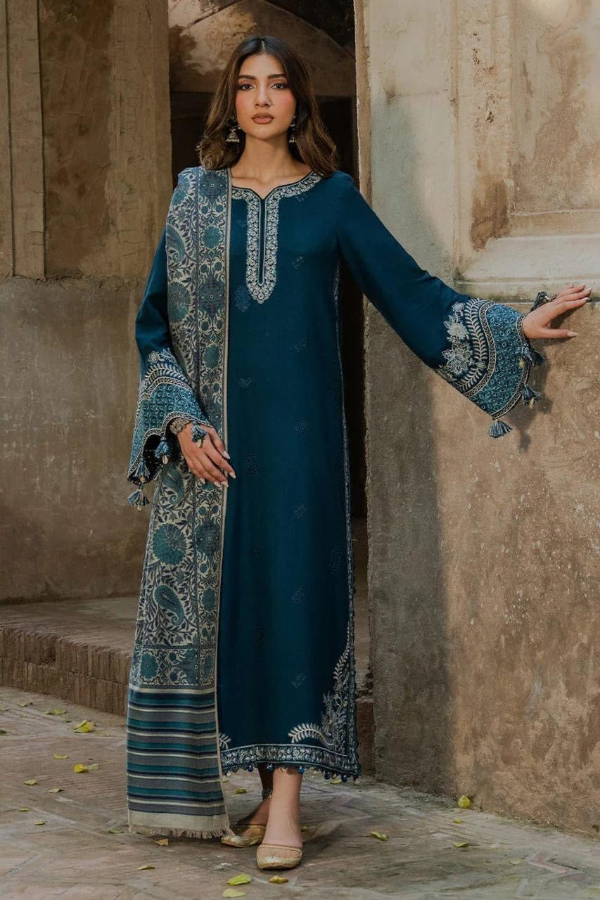 IZEL UNSTITCH LAWN EMBROIDERED 3PC (E238)