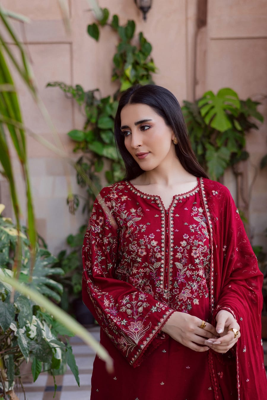 BATIK UNSTITCH LAWN EMBROIDERED 3PC (E268)