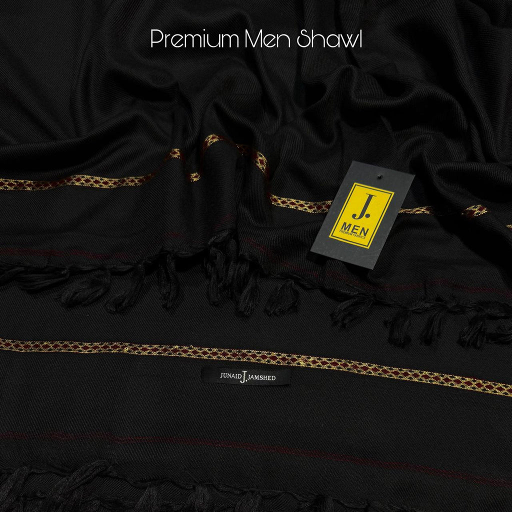 J. Men's Shawl Black (109)