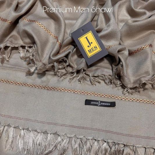 J. Men's Shawl Griege (106)