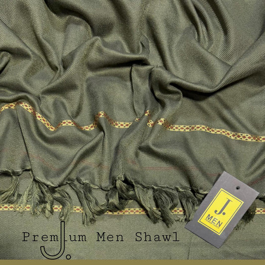 J. Men's Shawl Army Green (99)