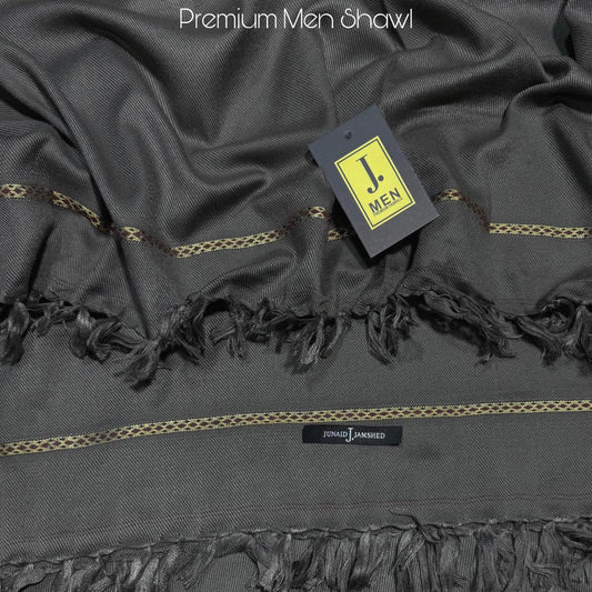 J. Men's Shawl Gray  (107)