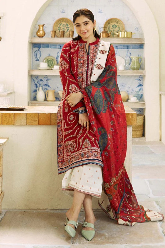 DHANAK EMROIDERED 3PC (E123)
