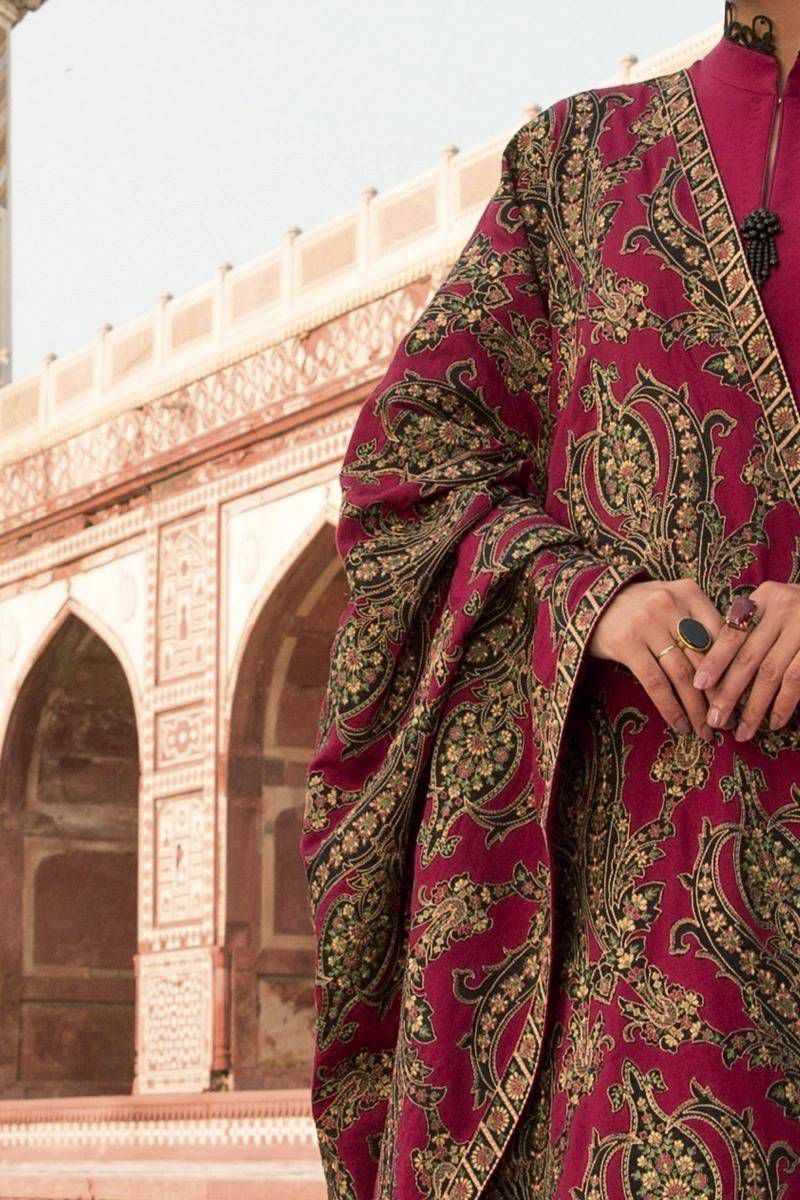 BAREEZE DHANAK EMROIDERED 3PC (E146)